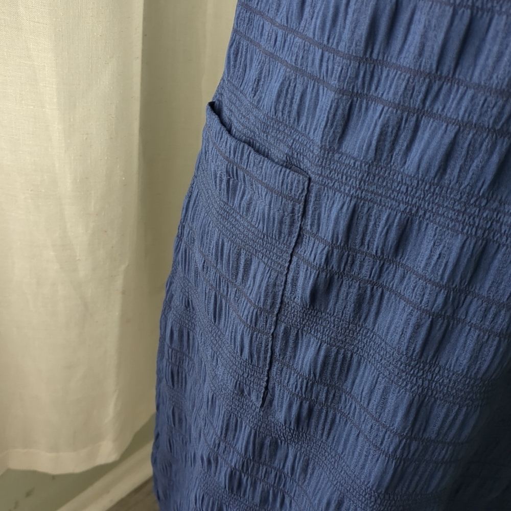 **3/$10** Unbranded Navy Blue Dress Size XL - Picture 3 of 5